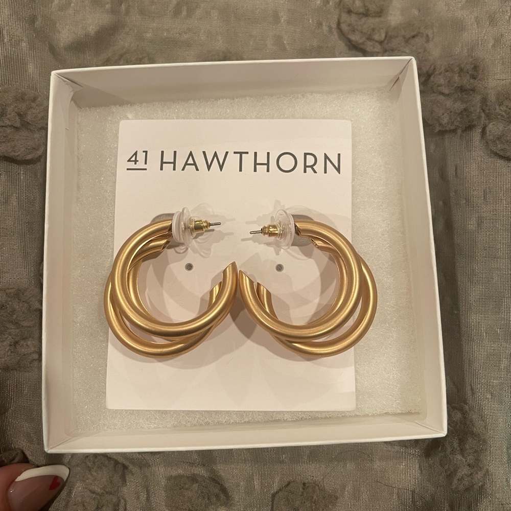 Hoop earrings